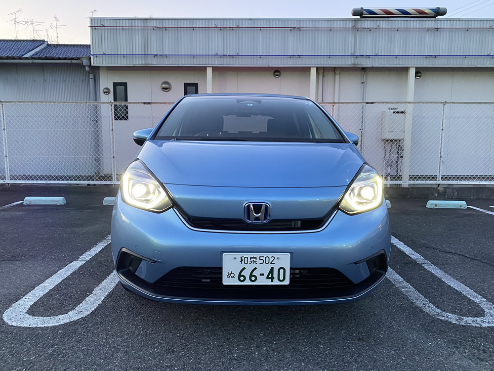 新型フィット（e:HEV HOME）に試乗しました。 その12