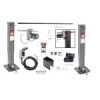 Trailer Tow Hitch For 16-23 Honda Civic Coupe Hatchback Except w/Center Exhaust 